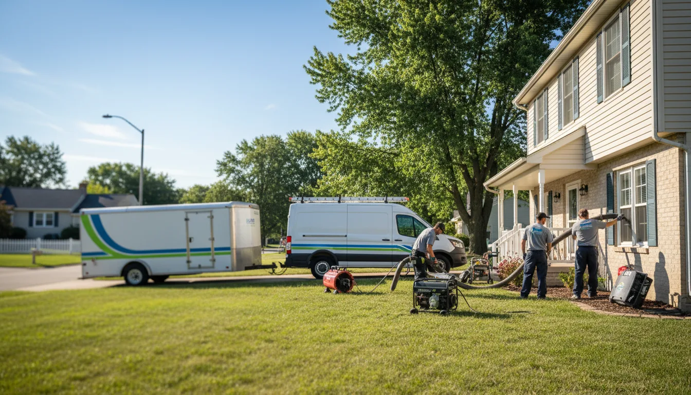 Flooded Basement Restoration And Cleanup With Repair in Rawson, OH near me